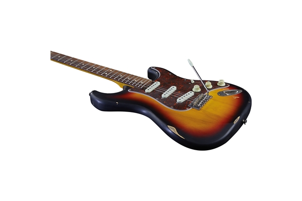 Eko Guitars - S-300 Relic Sunburst