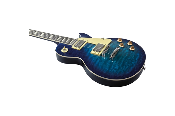 Eko Guitars - VL-480 See Thru Blue Quilted