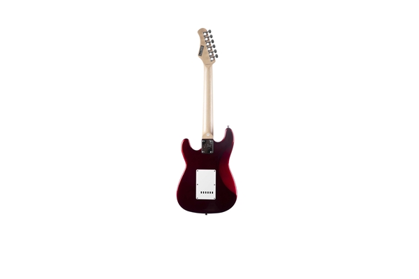 Eko Guitars - ST-100 3/4 Chrome Red