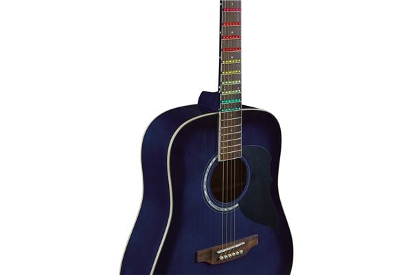 Eko Guitars - Ranger Blue Sbt Visual Note
