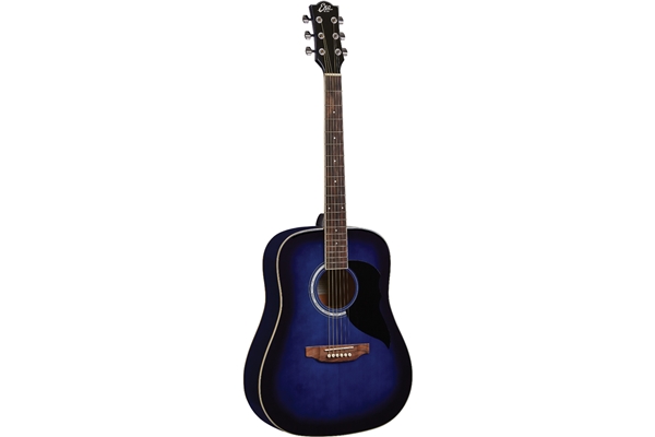 Eko Guitars - Ranger 6 Blue Sunburst