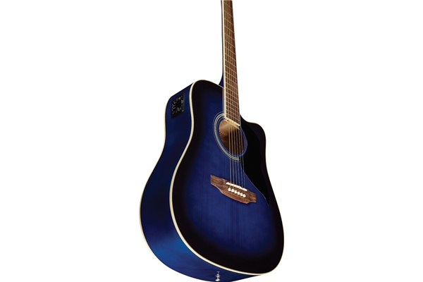 Eko Guitars - Ranger CW Eq Blue Sunburst