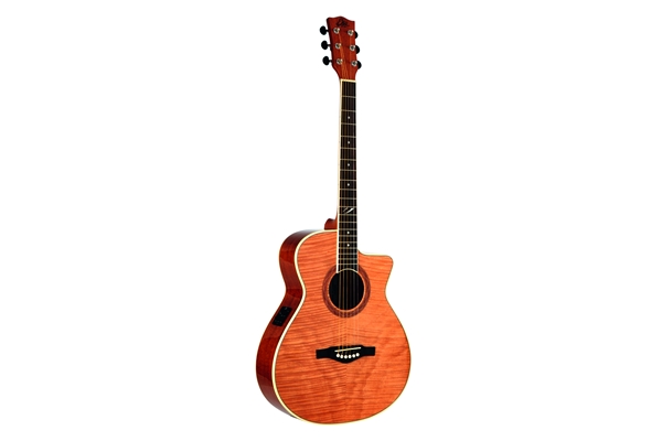 Eko Guitars - DUO 018 CW Flamed Eq Natural