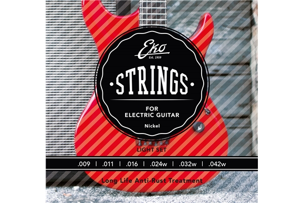 Electric Guitar Strings 9-42 Extra Light Set/6